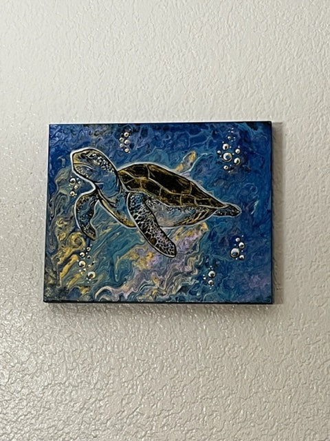 Gary the Sea Turtle Painting